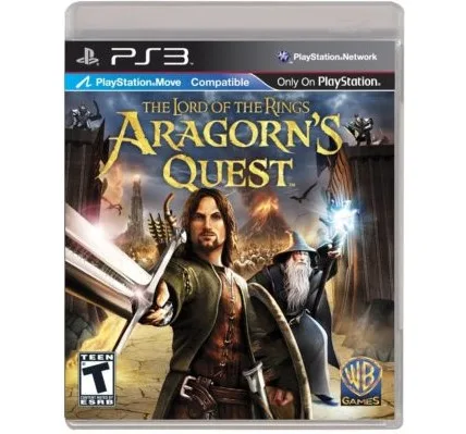 Jogo PS3 Lord Of Rings Aragorn Quest