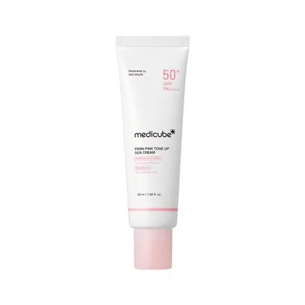 Protector Solar Medicube Pdrn Pink Tone Up Sun Cream Spf 50 Plus Pa Agatres 50ml