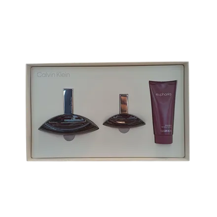 Calvin Klein Euphoria Femenino Eau Parfum Plus Body Lotion 100ml 30ml