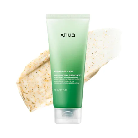 Limpiador Facial Anua Heartleaf Bha Foam 150ml