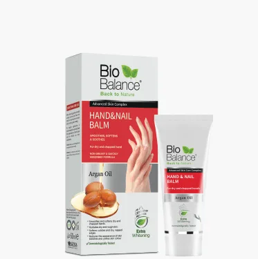 Bio Balance Balsamo Las Manos Unas Con Aceite Argan Hand Nail Balm Oil 60ml