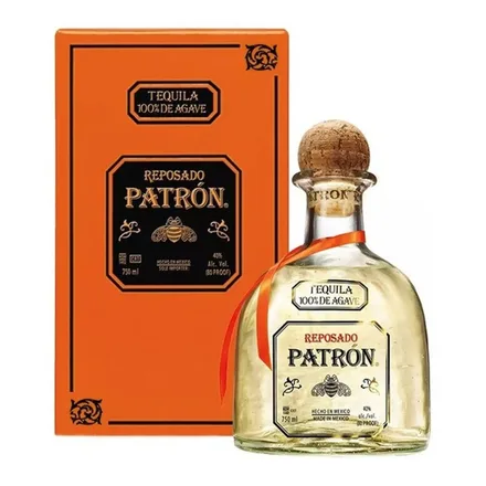 Tequila Patron Reposado Con Caja 750ml