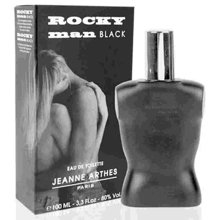 Jeanne Arthes Rocky Man Black Eau Toilette 100ml