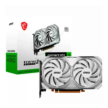 Placa Video Msi Geforce Ventus 2X Oc Rtx 4060 Gddr 6 912 V516 030