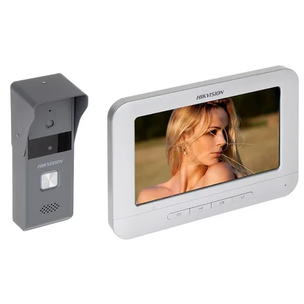 HIKVISION KIT INTERFONE ANALÓGICO COM VIDEO DS-KIS203T