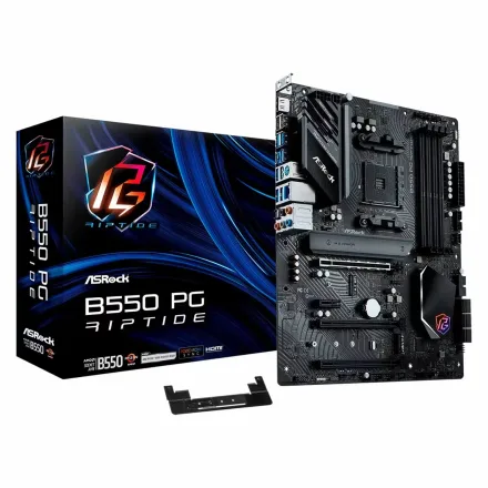 Placa Mae Asrock B550 Pg Riptide Socket AM4 Chipset Atx