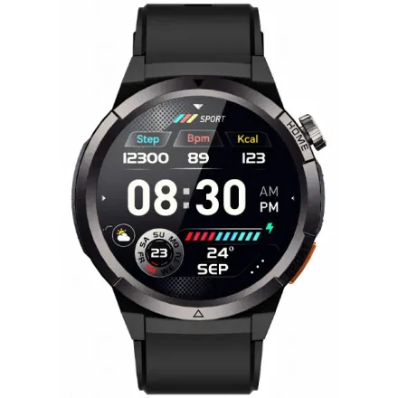Relógio QCY Active GX WA24S12A com Bluetooth - Preto