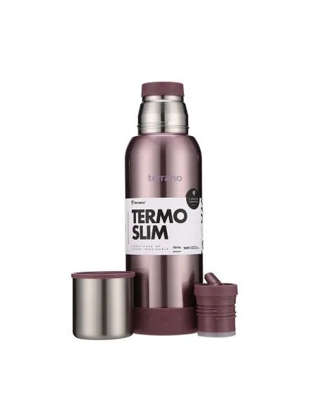 Terrano Termo Acero Inox Bala Lila Metalizado 750ml