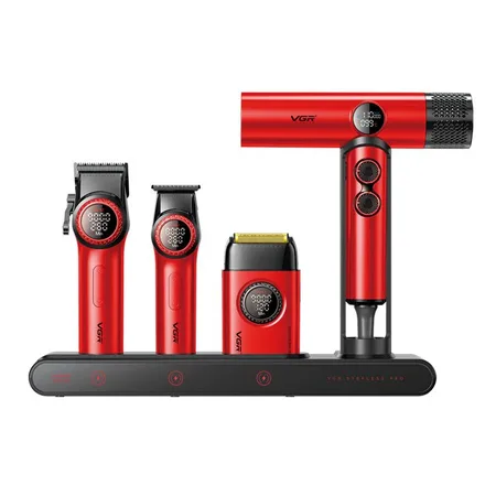 Vgr Set Cortador Pelo Stepless Pro 4EN1