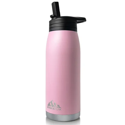 Garrafa Termica Hydrapeak Hp Flow 32 Pink Rosa 946ml