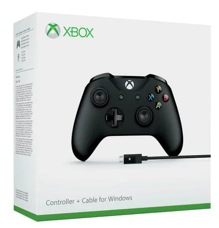 CONTROLE XBOX ONE S NEGRO VEM CABO JUNTO