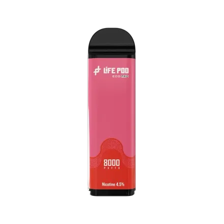 LIFE POD VAPER DESECHABLE ECO PRO 8000PUFFS WATERMELON GUMMY