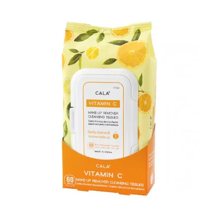 Toallita Desmaquillante Cala Vitamin 60 Piezas