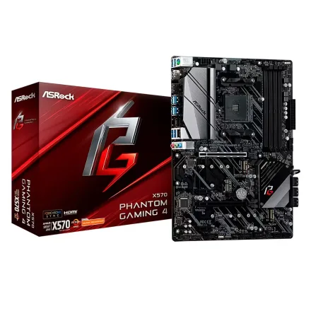 Placa Mae Asrock X570 Gaming 4 Ddr Socket AM4 Chipset Atx