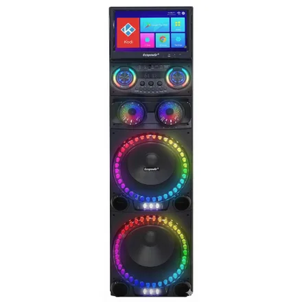 Speaker Ecopower Ep 1907 12 Aux Fm Mic Recargable