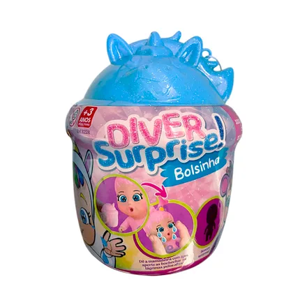 Muneca Divertoys Diver Surprise Bolsita 8228
