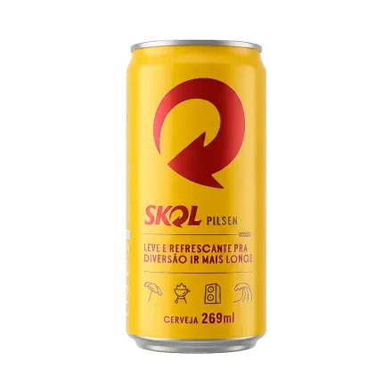 Cerveza Skol Pilsen Lata 269ml
