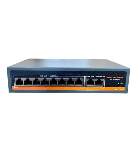 Switch 8POE Plus 2FE RJ45