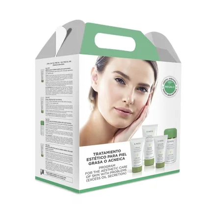 Set Tratamiento Estetico Exel Piel Grasa 5 Piezas