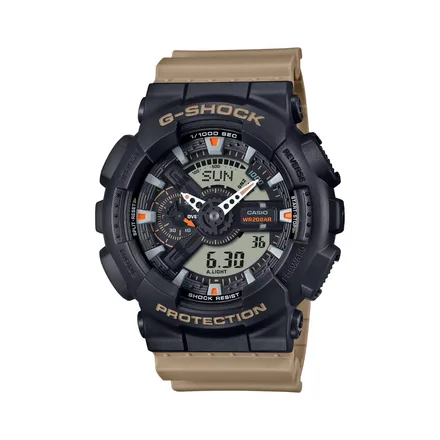 CASIO RELOJ MASC GA-110TU-1A5DR G-SHOCK NEGRO/MARRON