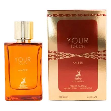 Perfume Maison Alhambra Your Amber Eau Parfum Masculino 100ml