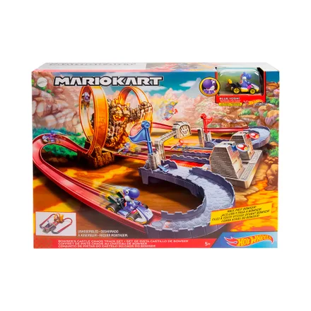 Pista Juego Hot Wheels Mario Kart Castle Bowser Mattel Gnm 22 Hw