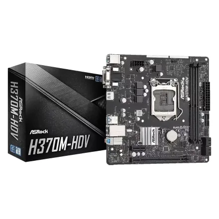 Placa Mae Asrock Hdv Ddr 4 Socket 1151 Chipset H370 Atx
