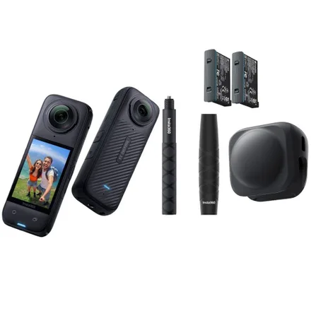 Camara Action X4 X413 Cinsabma Travel Bundle
