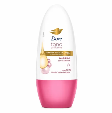 Dove Desodorante Roll On Tono Uniforme Calendula 50ml