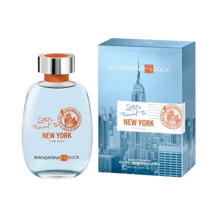 Perfume Mandarina Duck Let Travel To York Edt Masculino 100ml
