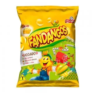 Salgadinho Fandangos Queijo Pacote 140g