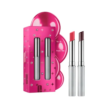 Set Clinique Almost Lipstick Honey 2 Piezas