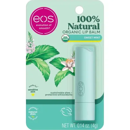 EOS BALSAMO LIP NATURAL (TUBO) SWEET MINT