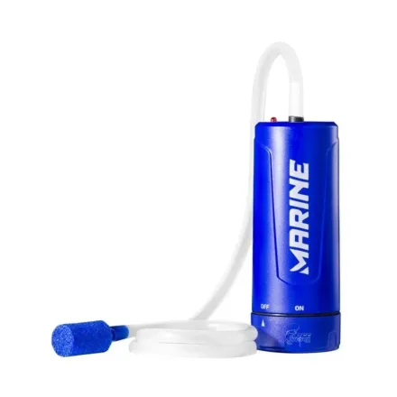 MARINE OXIGENADOR AIR PUMP MS-SAP AZUL A PILA (AA)