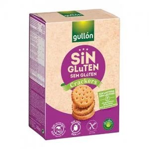 Bolacha Gullon Crackers Gluten Lactose 200g