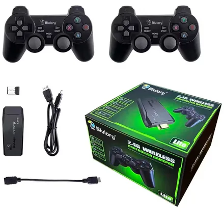 Blulory Game Stick Lite 4K 1000 Jogos 2 Controles
