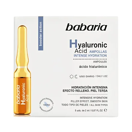 Ácido Hyaluronico Ampollas Babaria