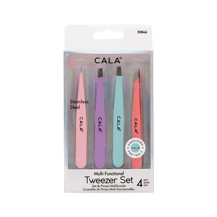 Set Cala Multi Tweezer 4 Piezas