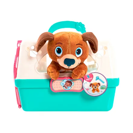 Juego Disney Junior Doc Mcstuffins On Go Pet Carrier 5 Piezas