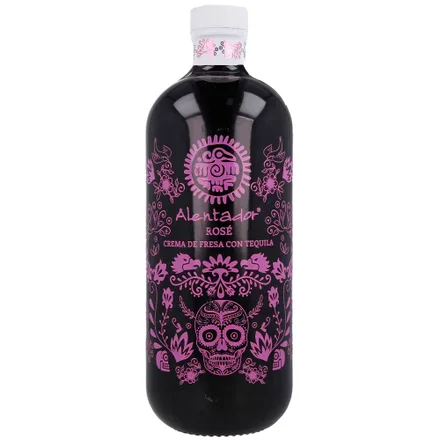 Licor Alentador Crema Fresa Tequila 700ml