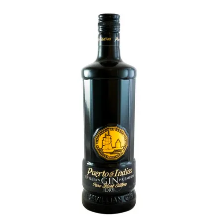 Gin Puerto Indias Pure Black 700ml