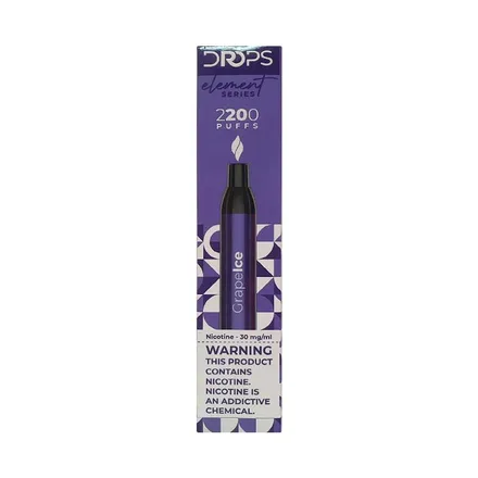 Pod Descartavel Drops 2200 Puffs Grape