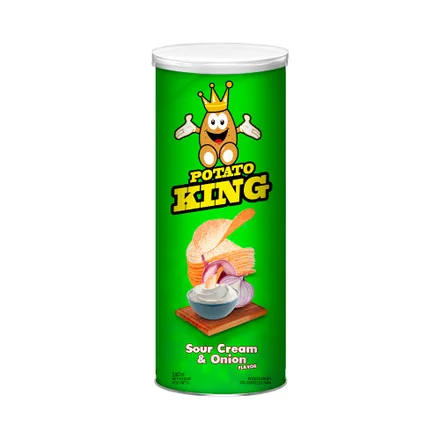 Papas Fritas King Potato Sour Onion 160 Gr
