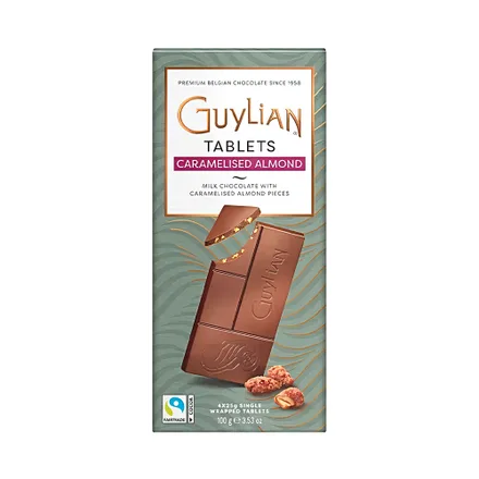 Chocolate Guylian Caramelised Almond 100 Gr