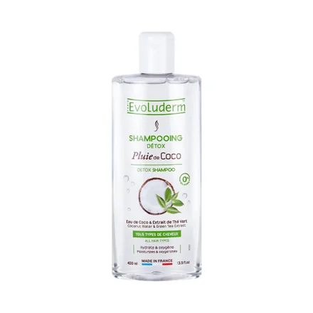 Shampoo Evoluderm Detox Pluie Coco 400ml