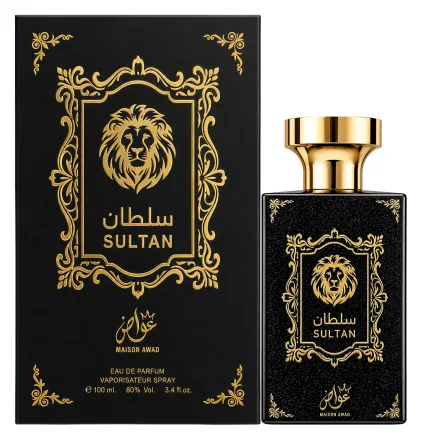 Perfume Maison Awad Sultan Eau Parfum Masculino 100ml