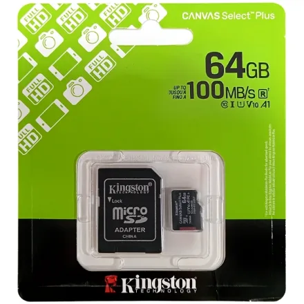 Cartao Sd Canvas Select Plus Sdcs 3 64GB