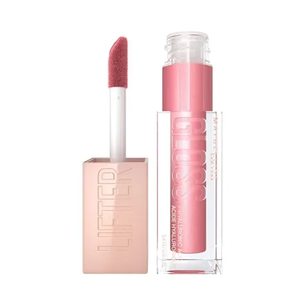 Labial Maybelline Hidratante Lifter Gloss Brass con ácido hialurónico