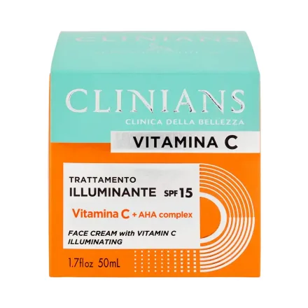 Crema Facial Clinians Vitamina Illuminante Spf 15 50ml