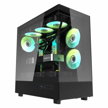 Gabinete Gamer Darkflash Dpx 90 Mid Tower 3 Fans Argb